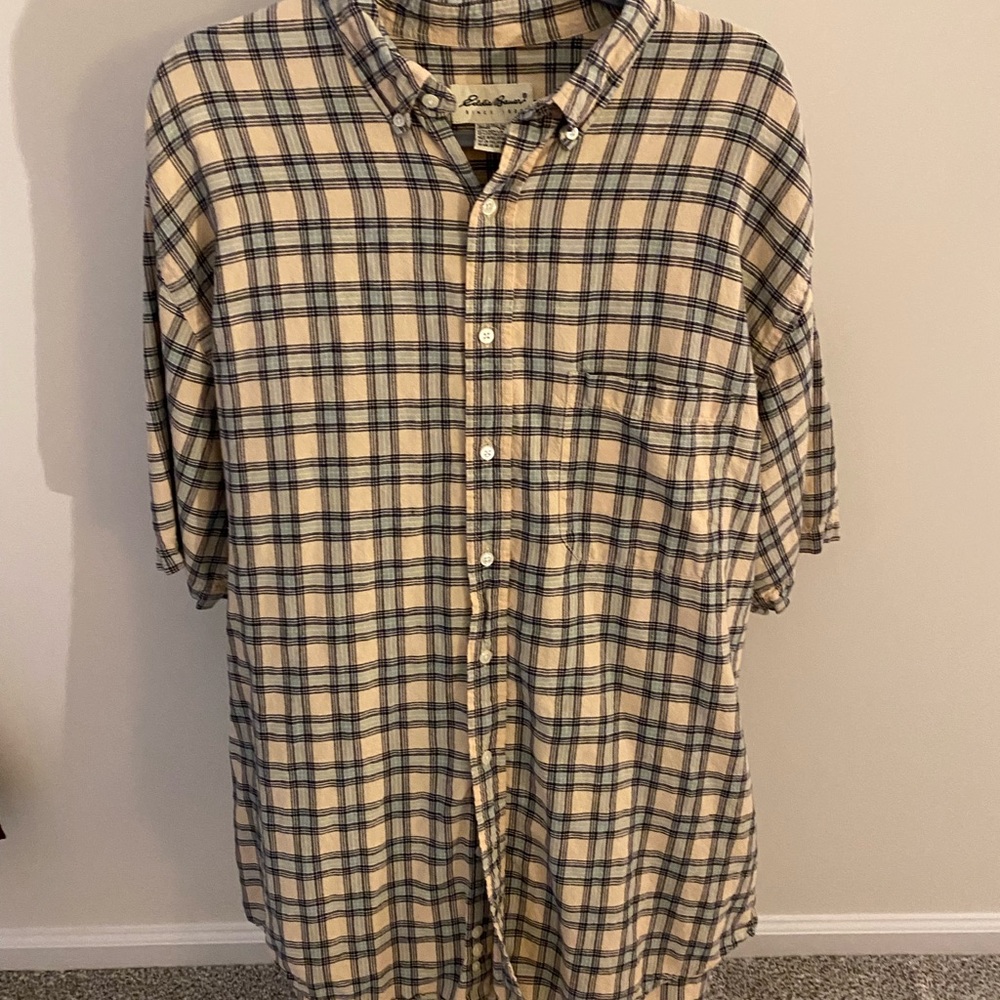 Eddie Bauer bottom up shirt